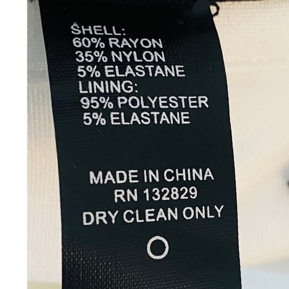 H:ours NEW Revolve Milla Snap Button Side Slit Mini Skirt in Ivory Size XL - Picture 9 of 11